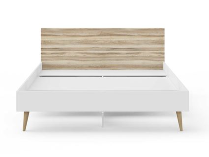 Кровать Сонум Ines Ясень ориноко + белый 90х190