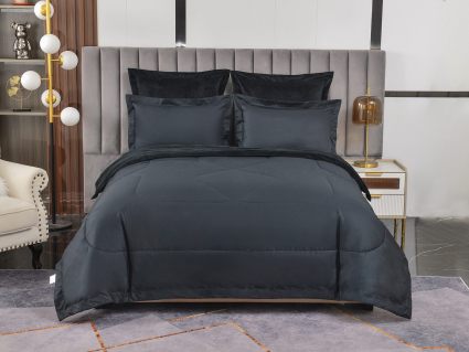 Комплект постельного белья Софи де Марко Энрике (черный) с одеялом