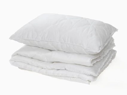 Подушка Nature’S-Natura Sanat Бамбуковый Медвежонок с кружевом 40х60