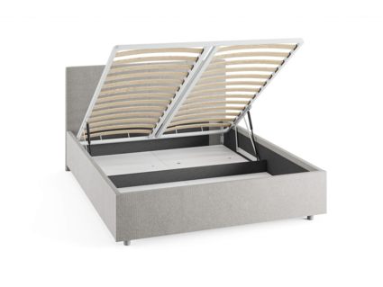 Кровать Сонум Prato Кашемир Латте (с подъемным механизмом) 90х190