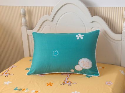 Комплект постельного белья Софи де Марко Giraffe (синий) с одеялом