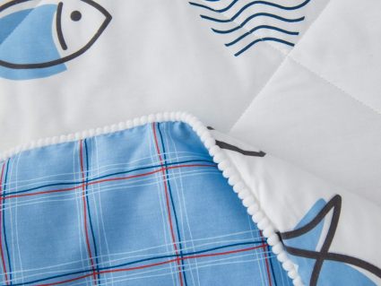 Комплект постельного белья Софи де Марко Морские рыбки с одеялом