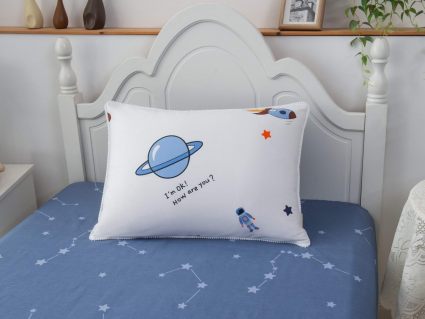 Комплект постельного белья Софи де Марко Космос (белый) с одеялом