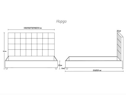 Кровать Димакс Нордо Альбус с подъемным механизмом 140х200