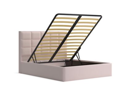 Кровать Lonax Адель велюр Dolly-2 (с подъемным механизмом) 140х195