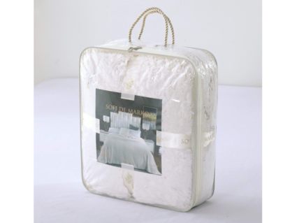 Покрывало Софи де Марко Аврил (молоко) 220х240