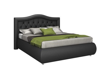 Кровать Sleeptek Premier 6 Экокожа Black (с подъемным механизмом) 266