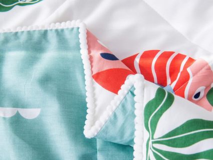 Комплект постельного белья Софи де Марко Аквариум (белый) с одеялом