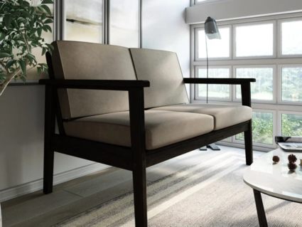 Диван Арско Лориан Мини двухместный бежевый Длина 139 см