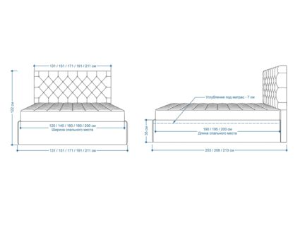 Кровать Lonax Элоиза велюр Dolly-8 (с основанием)