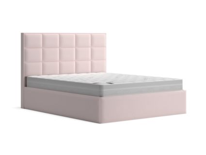 Кровать Lonax Адель велюр Dolly-13 (с основанием) 160х190