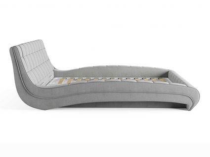 Кровать Сонум Milano Экокожа Белая (с подъемным механизмом) 160х190