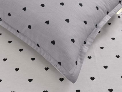 Комплект постельного белья Софи де Марко Лайки (серый) 1,5-спальный