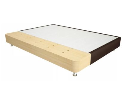 Кровать Mr.Mattress Fine Box экокожа Brown 256