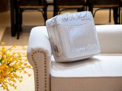 Плед Софи де Марко Полоса (молоко) 160х220