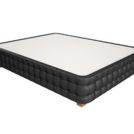 Кровать Mr.Mattress Twin Box экокожа Black 90х195