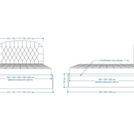 Кровать Lonax Венеция велюр Dolly-8 (с подъемным механизмом) 160х200