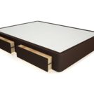 Кровать Mr.Mattress Site Box экокожа Brown 180х195