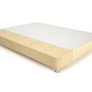 Кровать Mr.Mattress Fine Box экокожа Beige 160х195