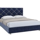 Кровать Sontelle Киара Blue + White 120х200