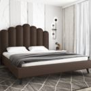 Кровать Sontelle Style Lixano Luxa Chocolate 140х190