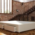 Кровать Mr.Mattress Site Box экокожа Beige 120х200